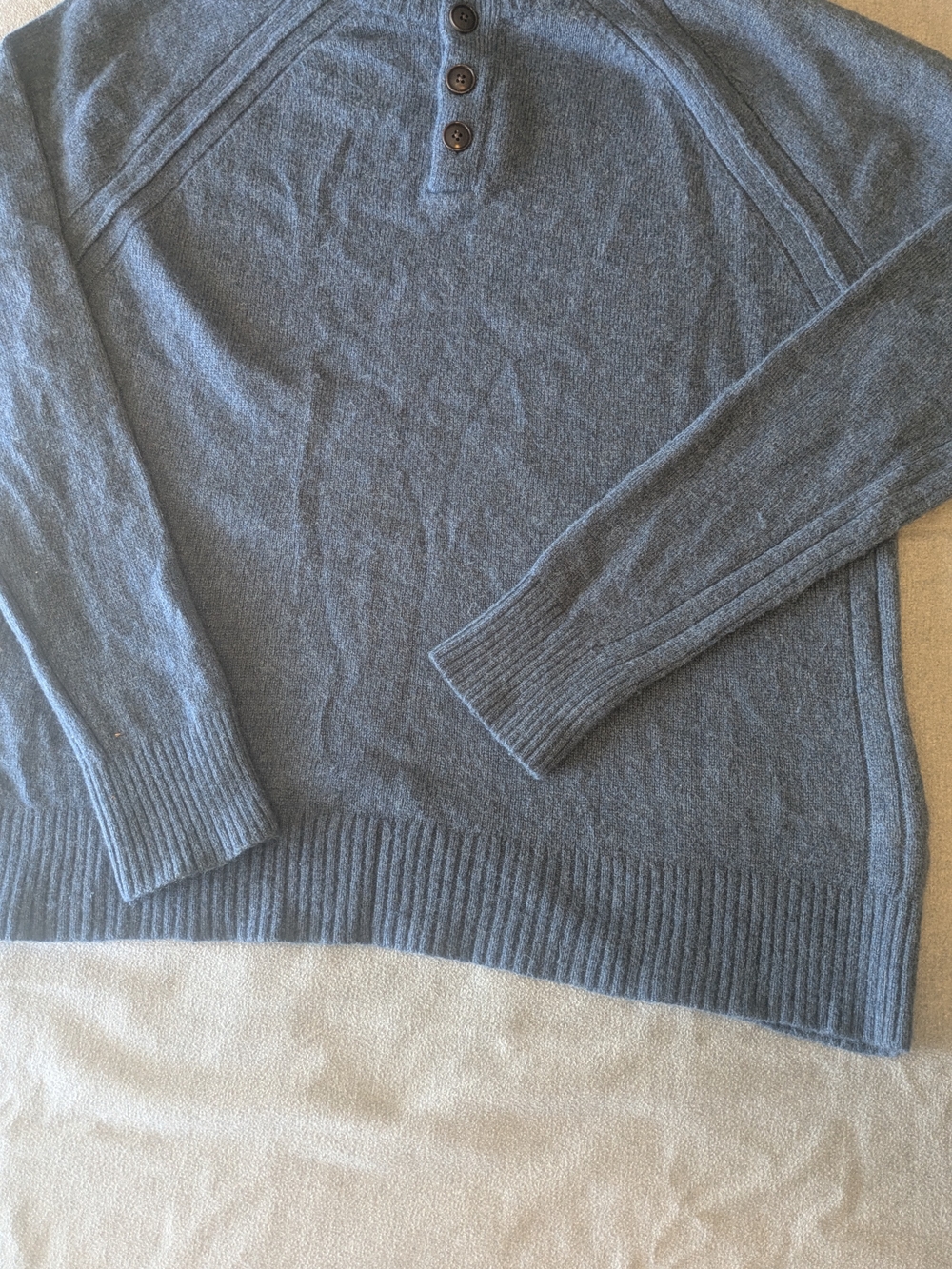 Banana Republic Men's Crewneck Sweater in Slate Blue
